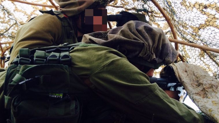 מאימון הצלפים של צה"ל