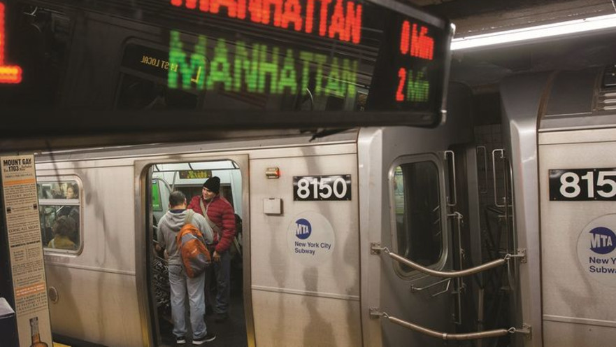הרכבת התחתית בניו יורק