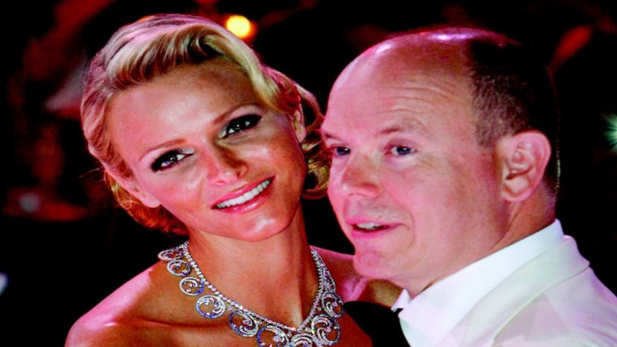 הנסיך אלברט והנסיכה שרלן ממונקו 