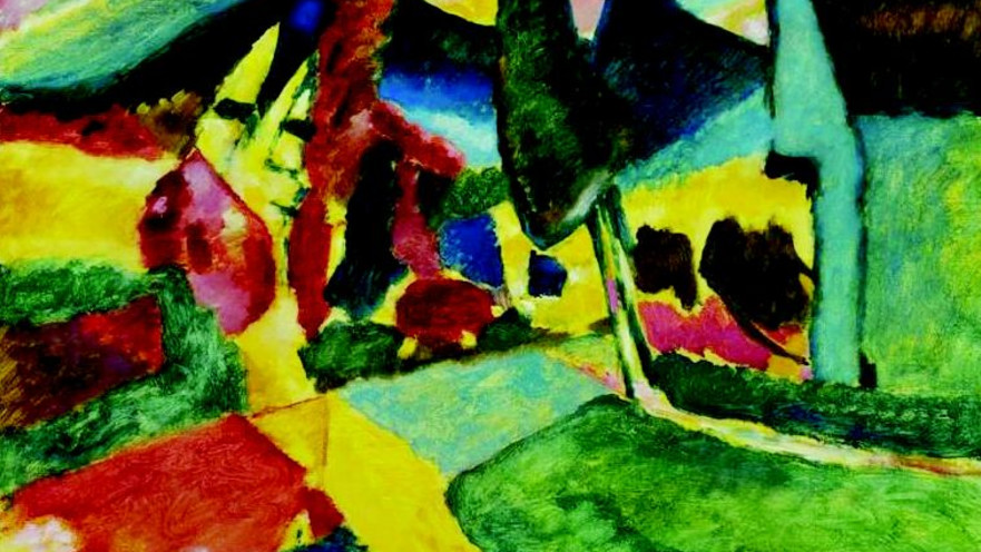 ציור של וסילי קנדינסקי משנת 1912