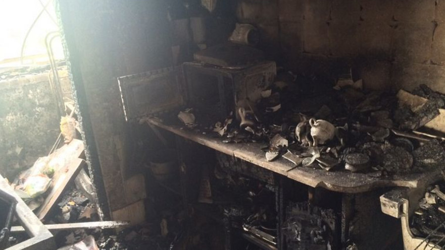 ההצתה של הדירה בעכו