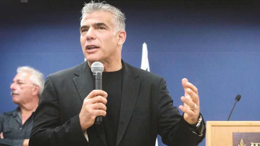 לפיד. "עמדתו לפרוץ את מסגרת הגירעון התקבלה"