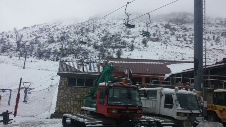 אתר החרמון אתמול