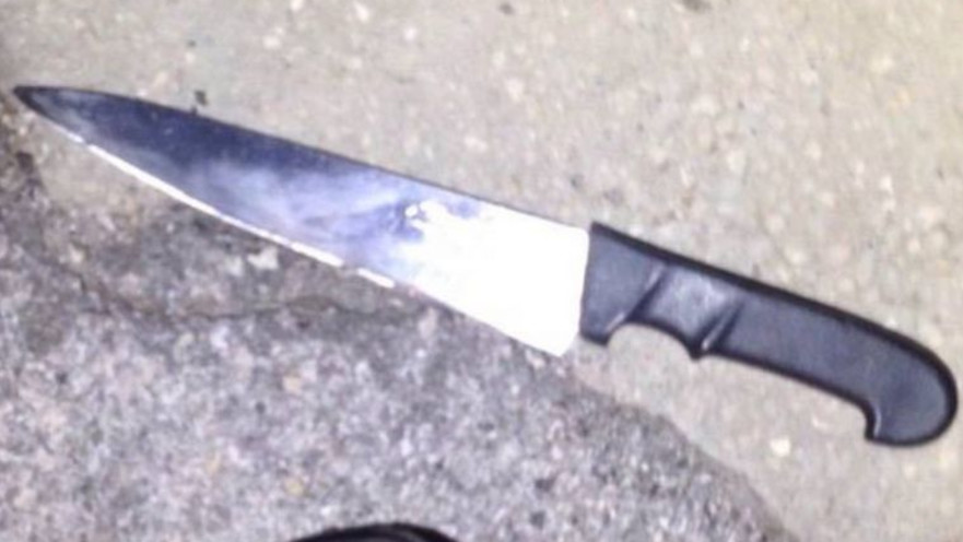 הסכין שנמצאה על הצעיר ליד בית הנשיא