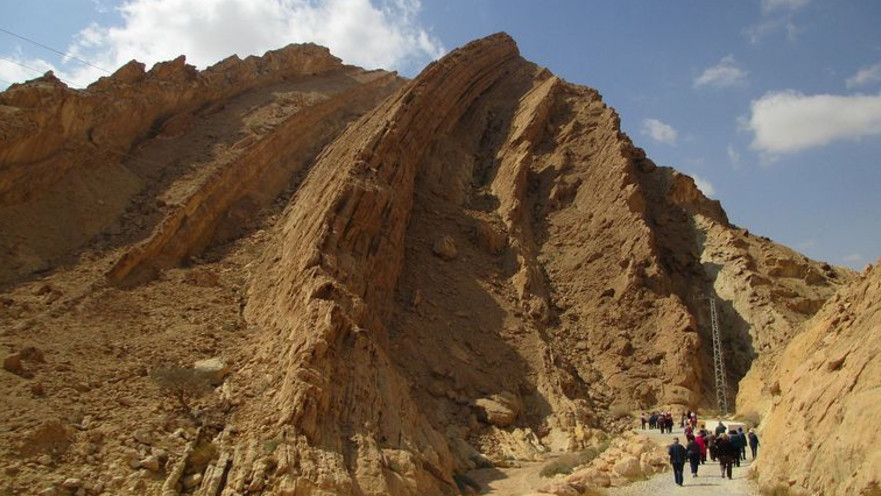 הכניסה למכתש הקטן