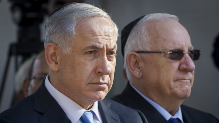 בנימין נתניהו וראובן ריבלין