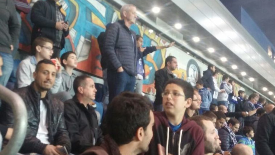 בני גנץ במשחק של הפועל פתח-תקווה