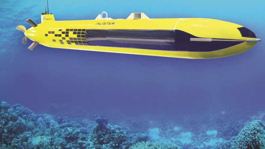 רובוט תת ימי למציאת עצמים מתחת למים