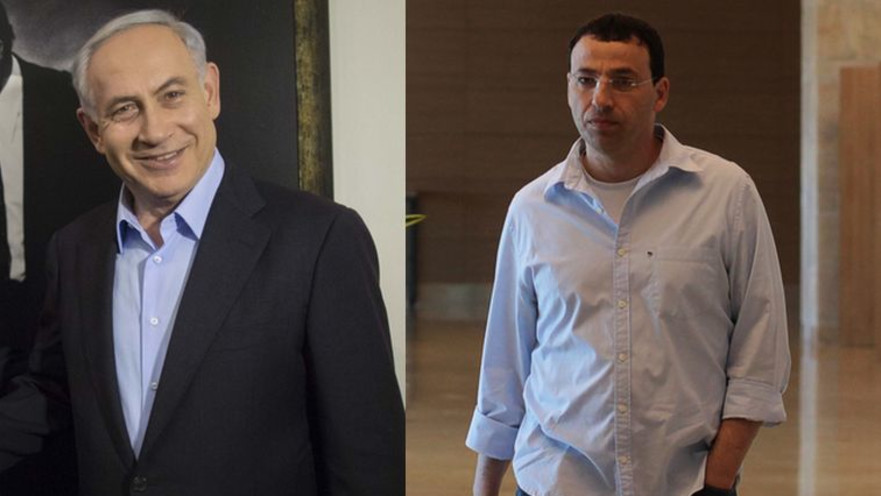 בנימין נתניהו ורביב דרוקר