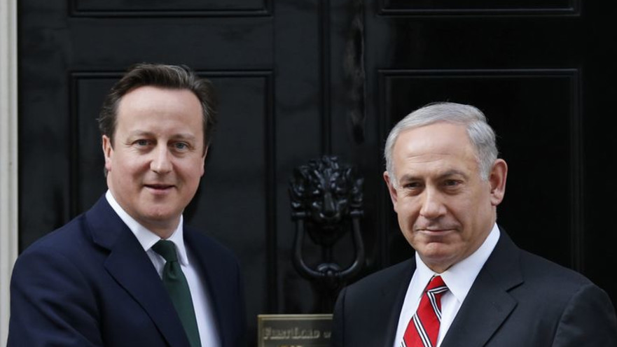 בנימין נתניהו ודייויד קמרון ראש ממשלת בריטניה