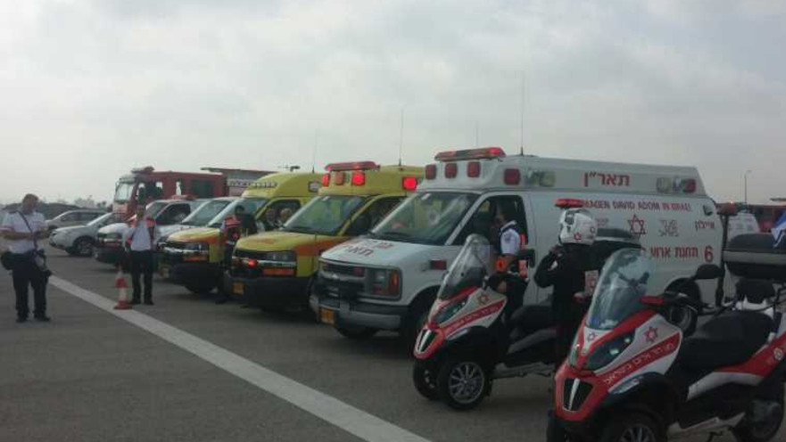 כוחות מד"א בנתב"ג