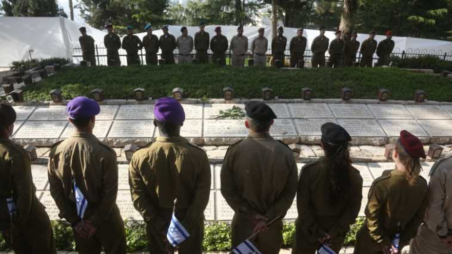 יום הזיכרון לחללי מערכות ישראל בהר הרצל