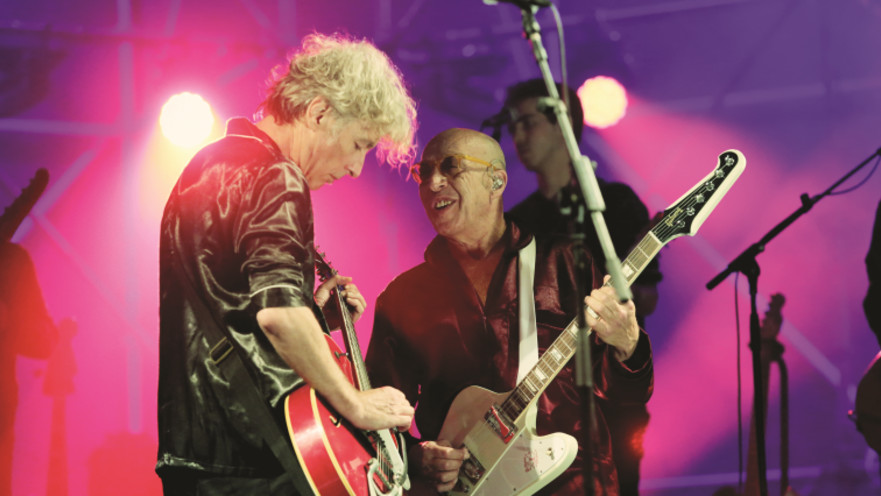 רמי פורטיס וברי סחרוף במופע האיחוד