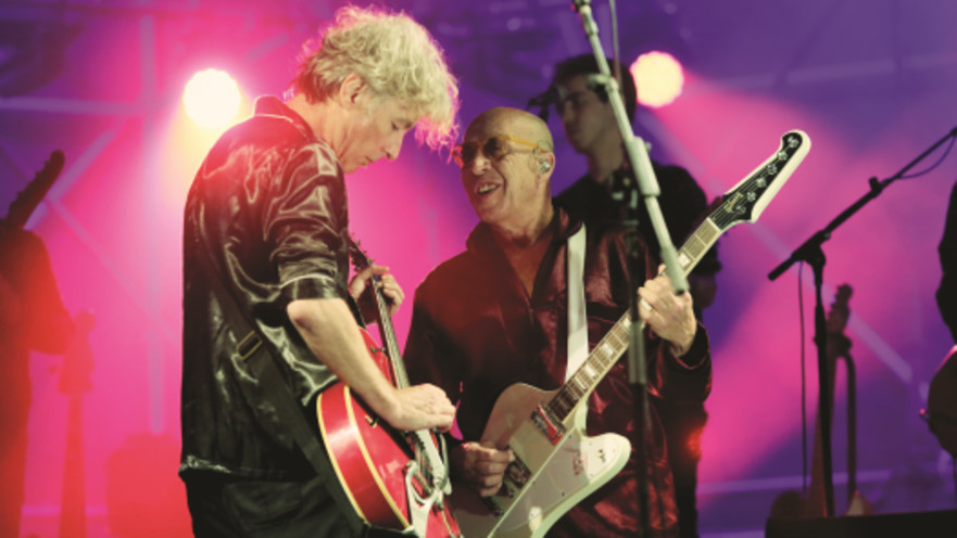 רמי פורטיס וברי סחרוף במופע האיחוד