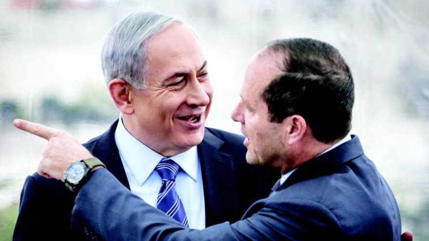 בנימין נתניהו וניר ברקת