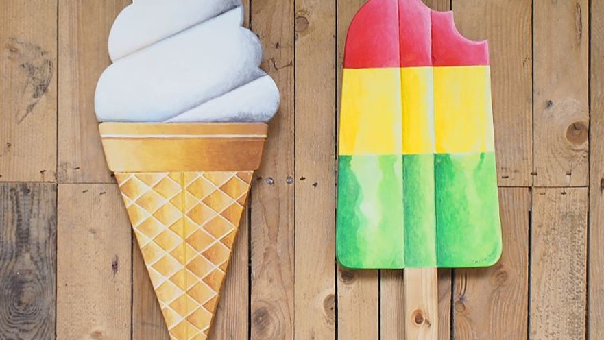 ארטיק וגלידה בעיצוב דיוויד הול