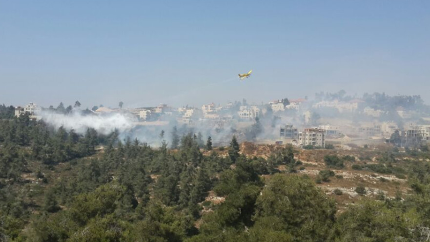 שריפה באבו גוש