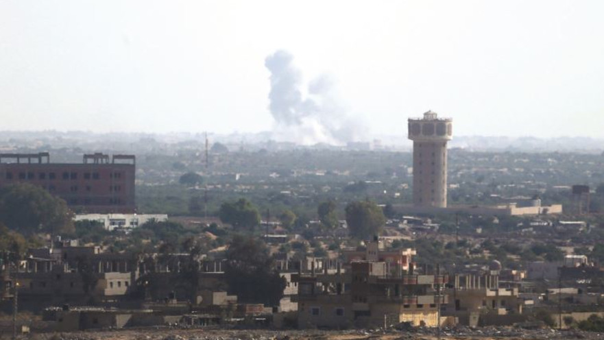 פיצוץ בסיני על גבול מצרים ישראל 