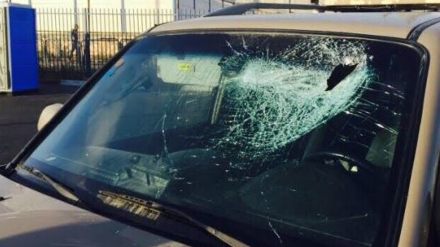 ידויי אבנים לעבר כוח צה"ל