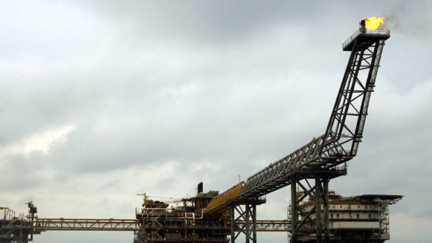 אסדת קידוח נפט באיראן