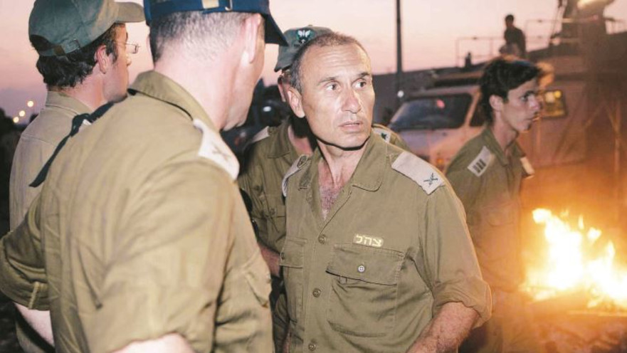 תא"ל גרשון הכהן במהלך ההכנות לתוכנית ההתנתקות