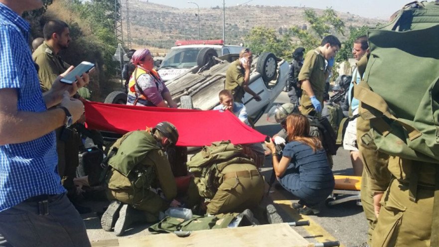 פיגוע דריסה בצומת שילה