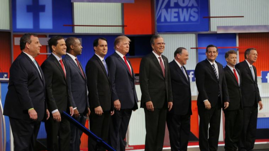 העימות הטלוויזיוני של המועמדים הרפובליקנים לנשיאות