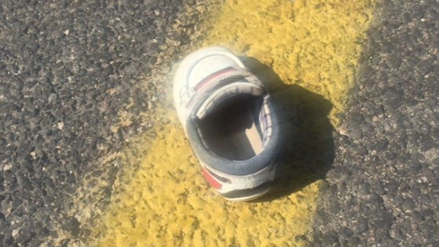 זירת התאונה במחלף הסירה