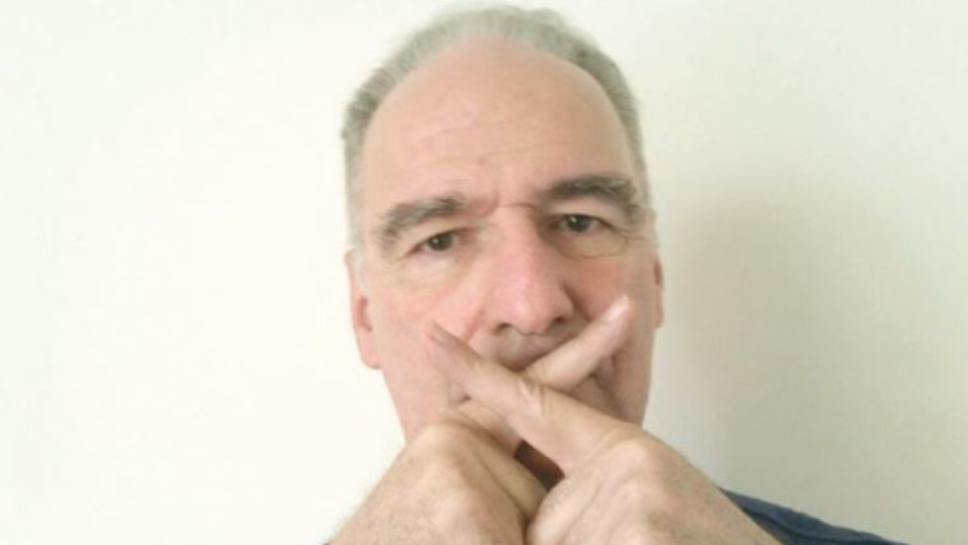 אלי גורנשטיין במחאת המדבבים