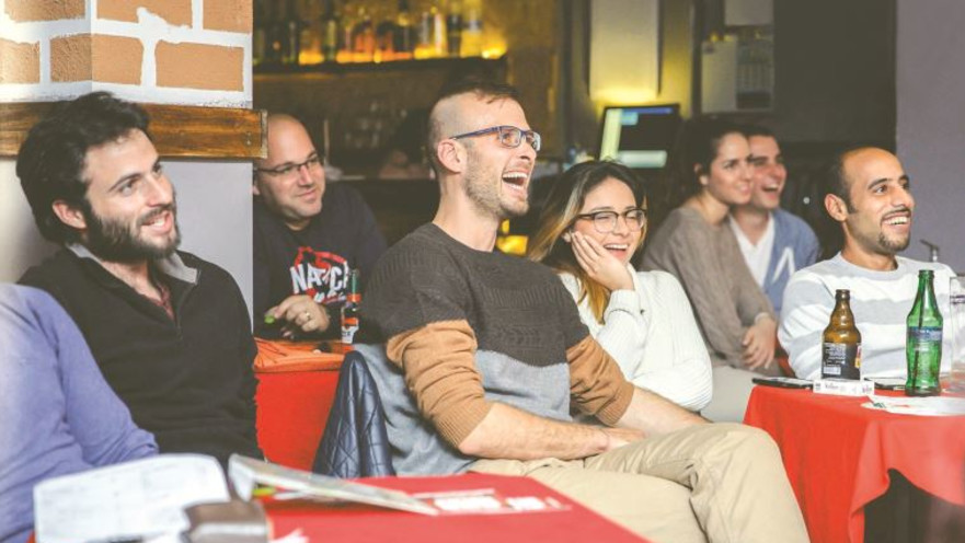 קהל בהופעת סטנדאפ