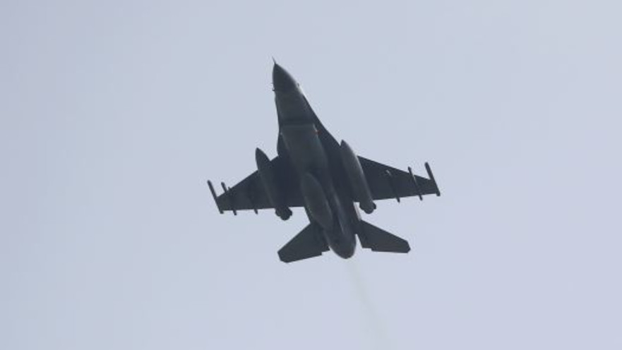 מטוס F16 של חיל האוויר הטורקי