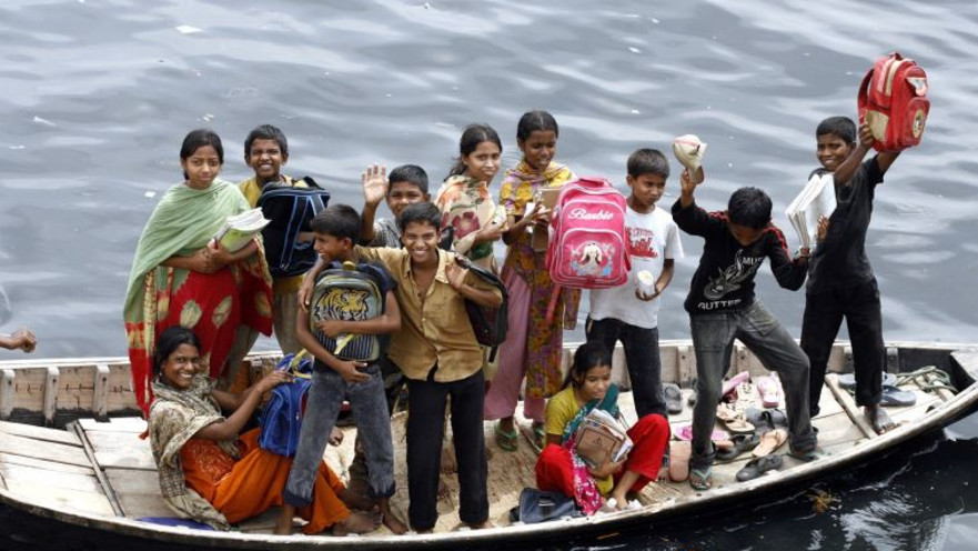 בית ספר צף בבנגלדש 