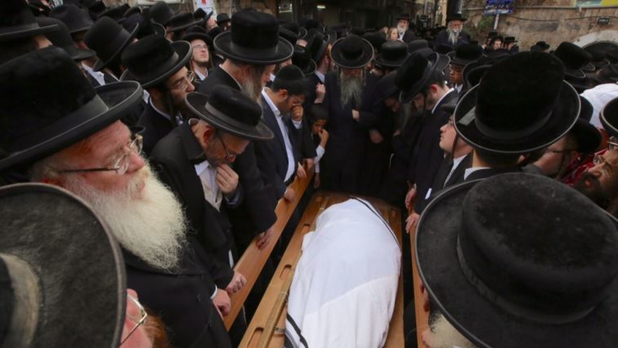 הלוויתו של ישעיהו קרישבסקי 