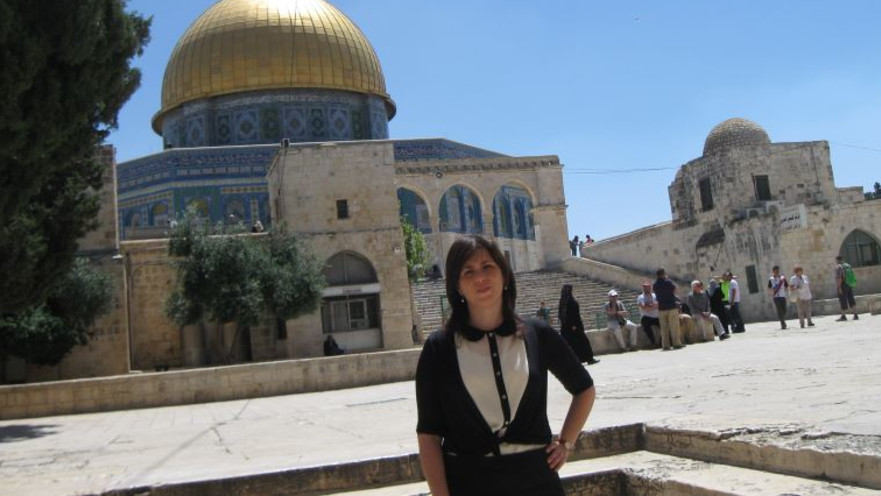 ציפי חוטובלי על הר הבית
