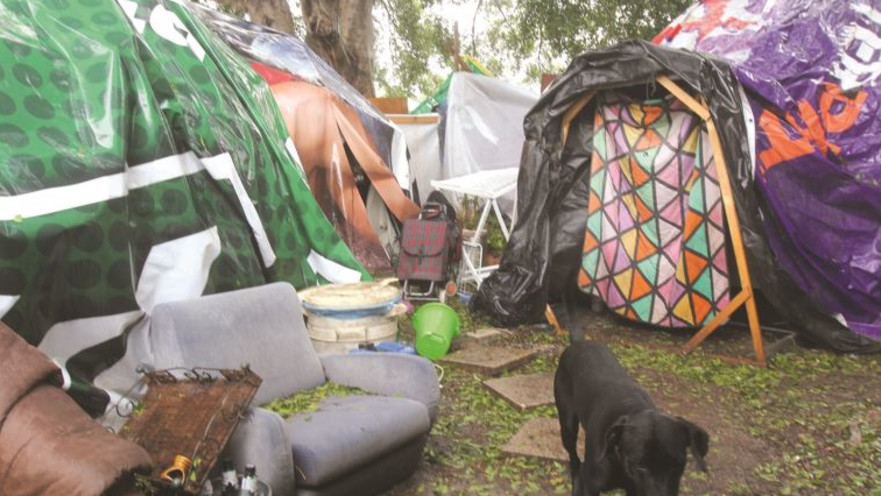 מאהל ארלוזרוב בתל אביב