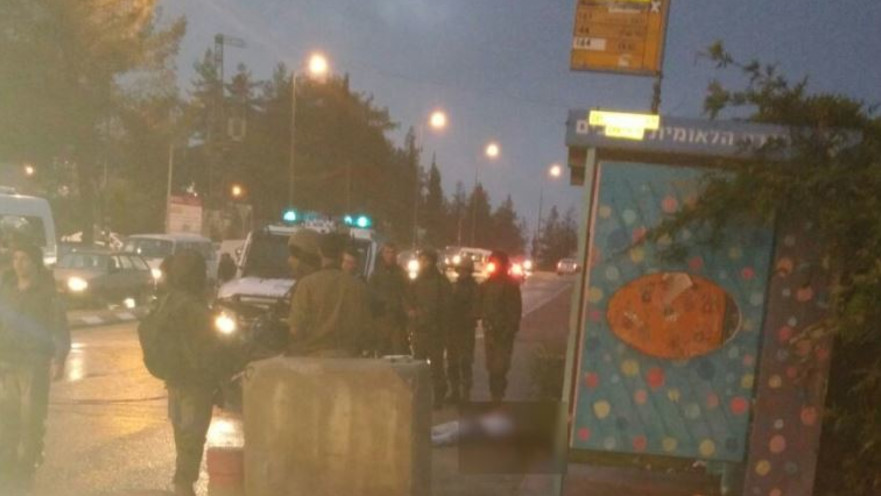 ניסיון פיגוע דקירה בצומת גוש עציון