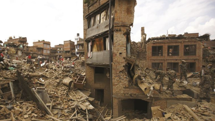 נפאל, רעידת אדמה