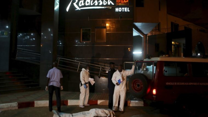 המלון שהותקף במאלי