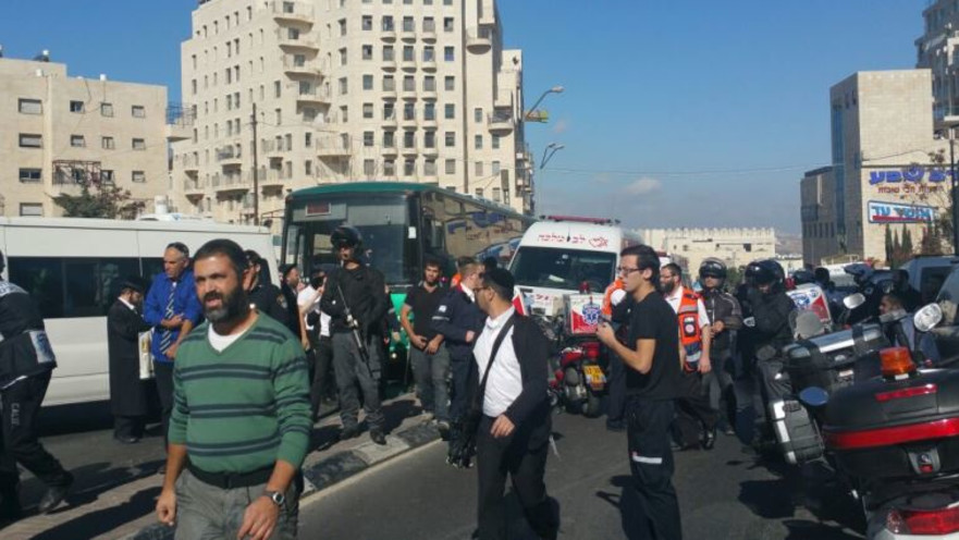 פיגוע דקירה ברחוב שמגר בירושלים