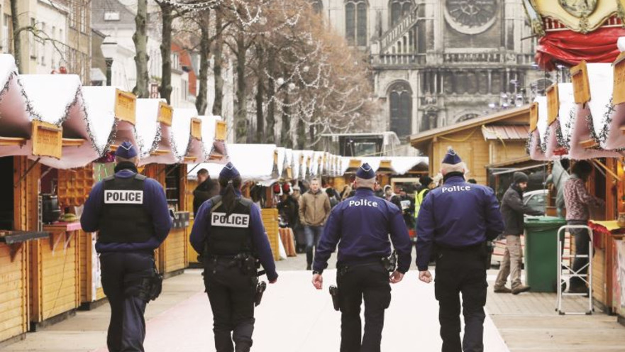 כוחות ביטחון בבריסל 