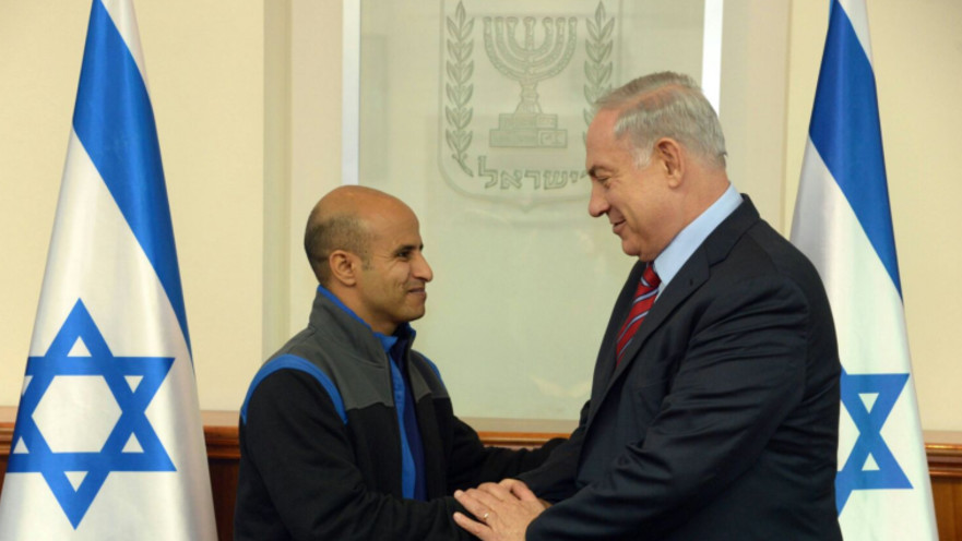 בנימין נתניהו נפגש עם עודה טראבין