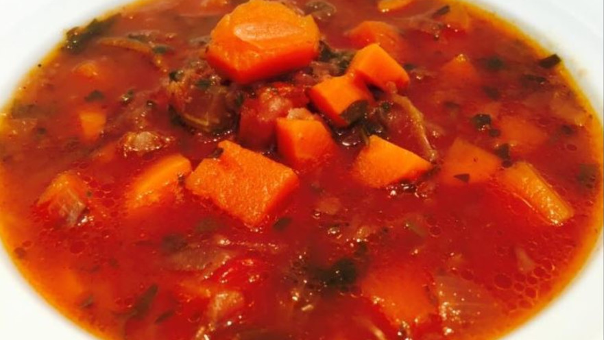 מרק סלק ודלעת