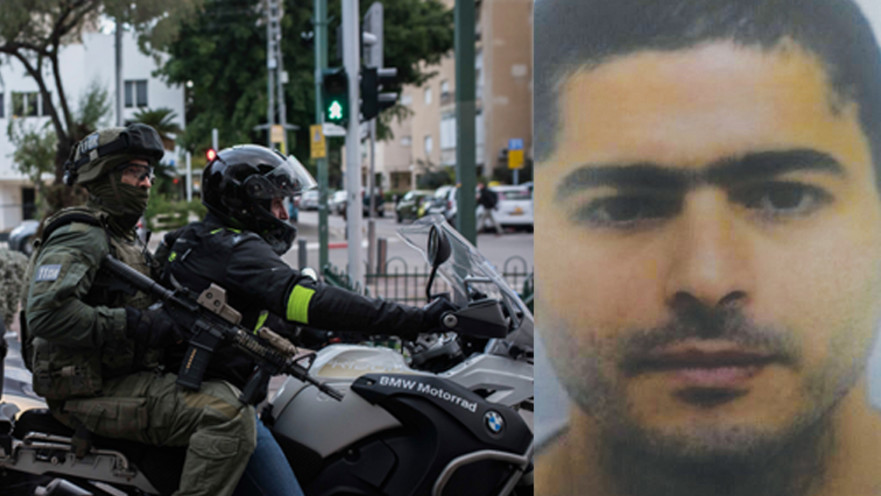 נשאת מוחמד מלחם, המחבל החשוד בפיגוע הירי בתל אביב
