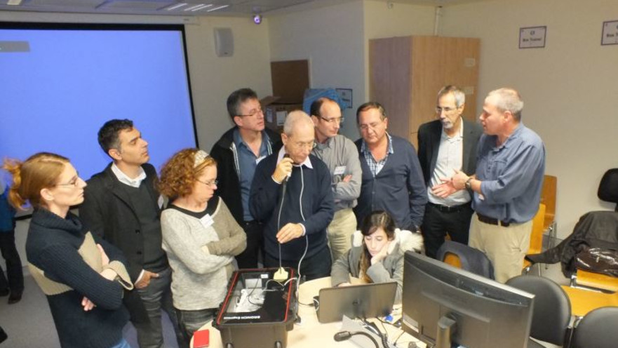 הדרכה על מכשיר ה-EBUS