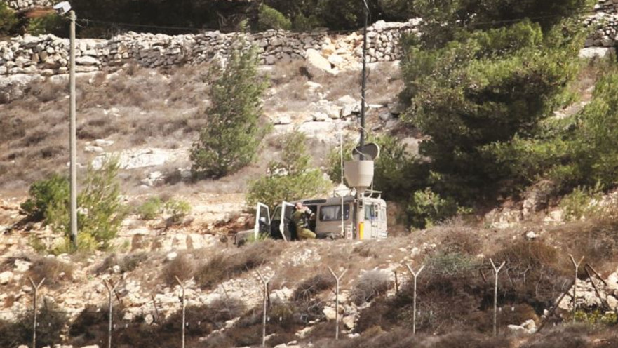 גדר ביטחון בהתנחלות