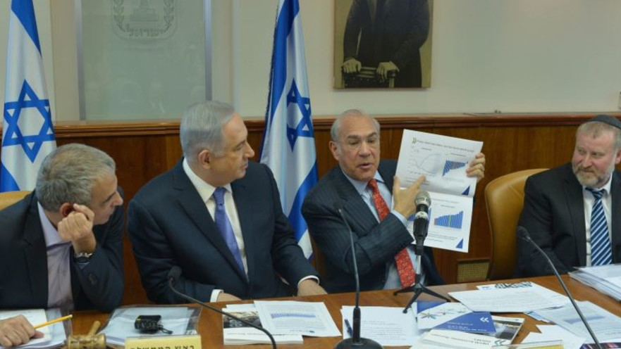 מנכ"ל ה-OECD בישיבת הממשלה