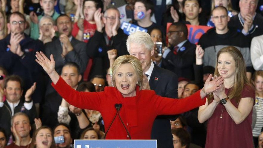 הילרי קלינטון באיווה