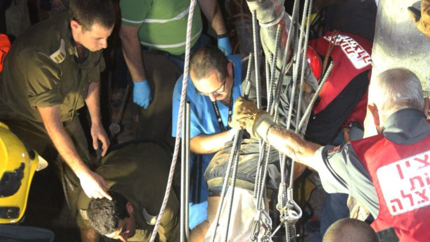 תאונת עבודה באתר בנייה ברחובות