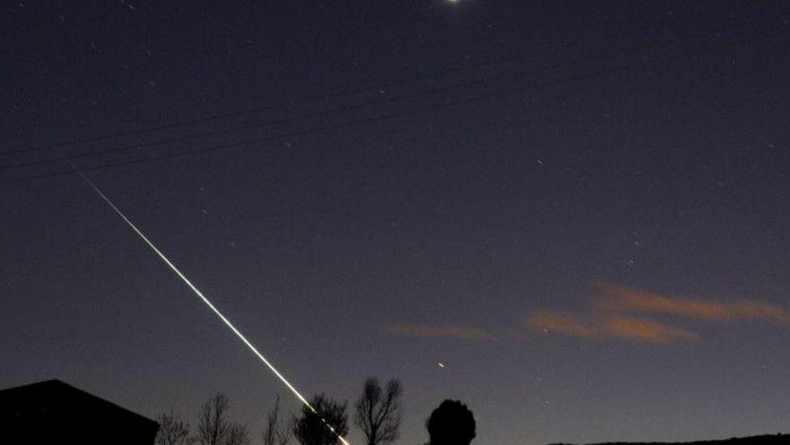 מטאוריט חולף בשמים