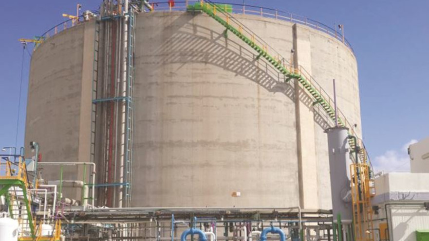 פגיעה ישירה בו עלולה לגרום למותם של עשרות אלפים בתוך יממה. מכל האמוניה במפרץ חיפה